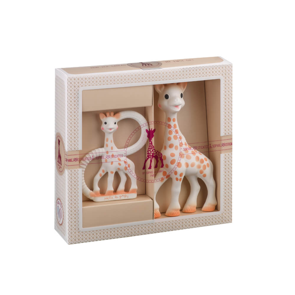 Sophie La Girafe Ready To Give Birth Box - Set of 2