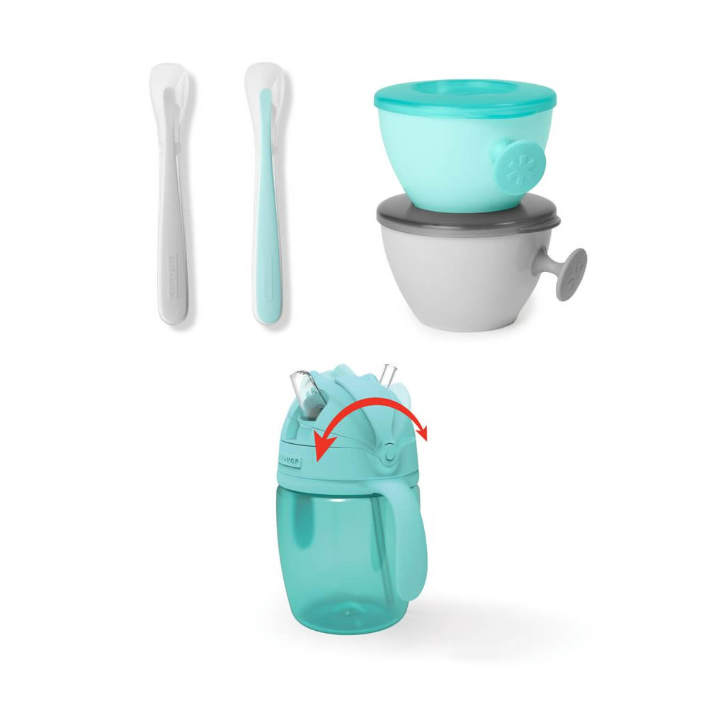 Skip Hop Easy-Feed 5 pc Mealtime Set