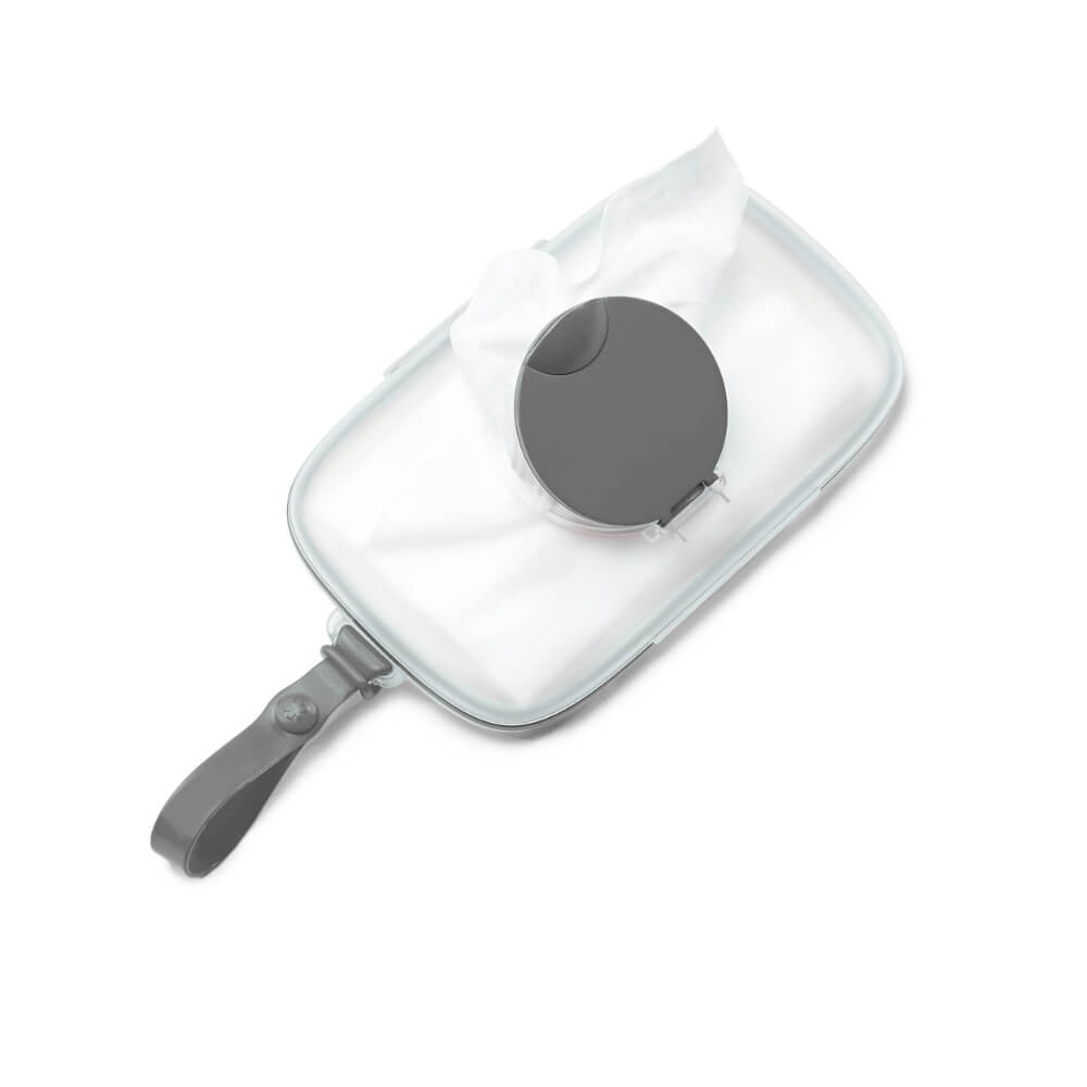 Skip Hop Grab & Go Snug Seal Wipes Case - Grey