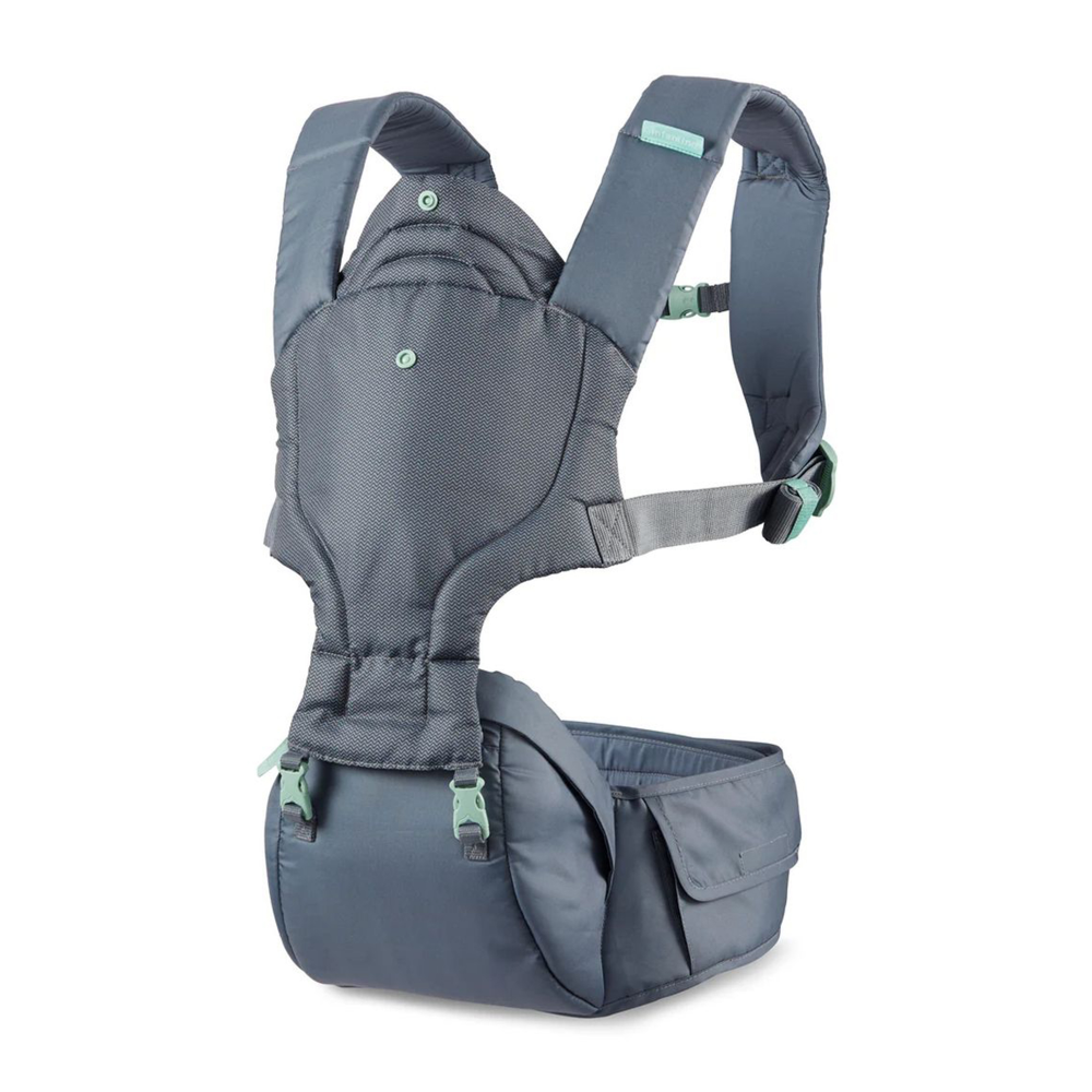 Infantino Hip Rider Plus 5-in-1 Hip Seat Carrier Grey