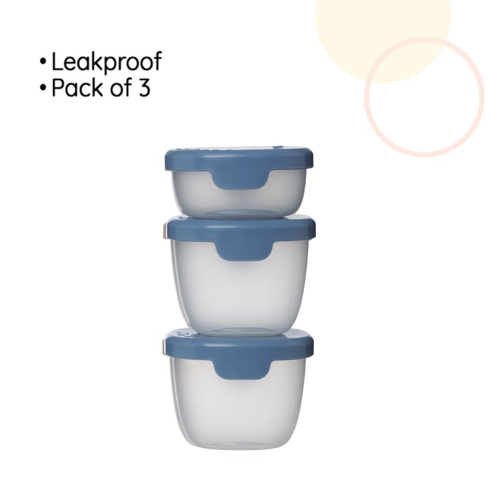B.Box Portable Snack Tubs - Pack of 3