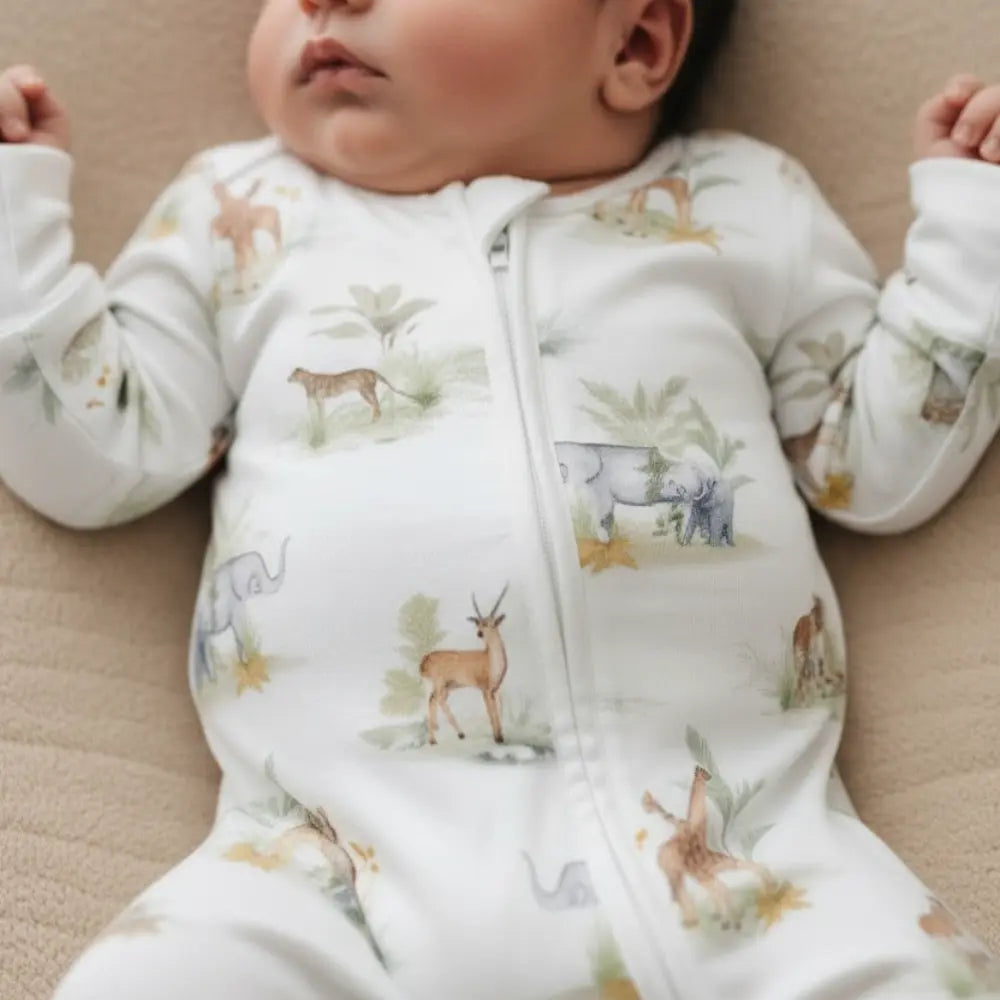 Bubz Zipsuit - Indian Safari