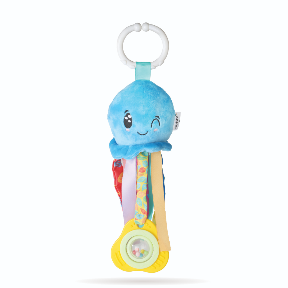 Nuluv Playtime Waves Octopus Teether