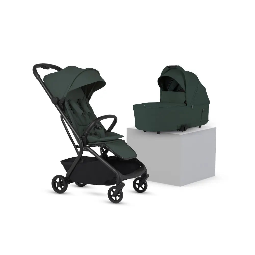 Silver Cross Nia World's Only Aircraft Cabin Approved Stroller in Both Seat & Carrycot Mode|Flat Recline|One Hand Fold|Lightweight & Travel Friendly|Self Standing|0 to 4Y|Upto 22 Kg - Conifer