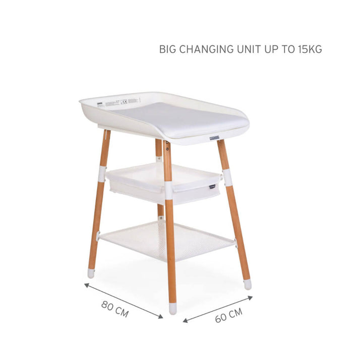 Childhome Evolux Height Adjustable &amp; Movable Changing Table