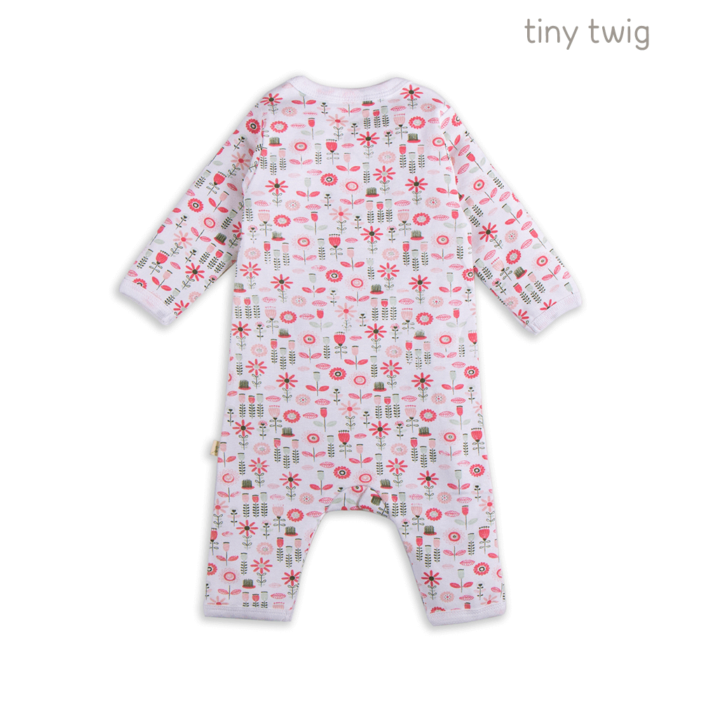 Tiny Twig Snapsuit Tulip Garden